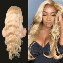 Load image into Gallery viewer, 613 Body Wave Front Lace Wigs (Blonde)
