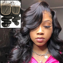 Load image into Gallery viewer, Body Wave Closures 5x5 Natural color