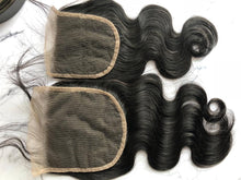 Load image into Gallery viewer, Body Wave Closures 5x5 Natural color