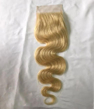 Load image into Gallery viewer, Blonde 5x5 Closure Body Wave Wig