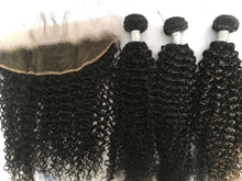 Load image into Gallery viewer, Kinky Curl Frontal w/ bundles
